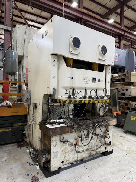 160 Ton Aida NC2-160-1 Used Double Crank Gap Mechanical Press For Sale