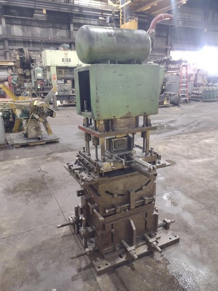 20 TON PNEUPOWR AIRAM MODEL #4P20 PNEUMATIC PRESS 3” STROKE: YOBRO #24858