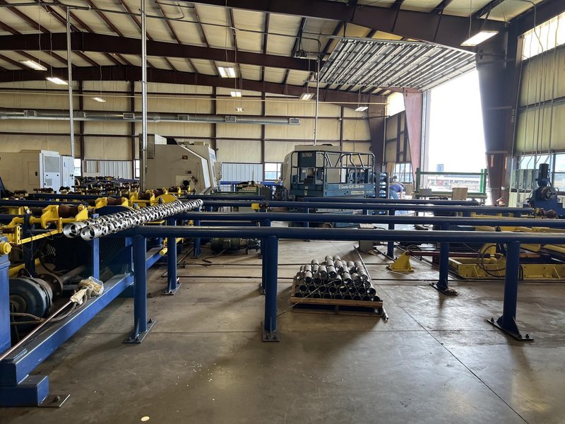 Used, 4th Axis Tubular Counterbore and Drilling Machine