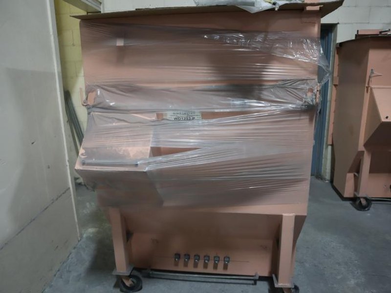 Power Coating Reclaim Hopper, Portable- Auction Item