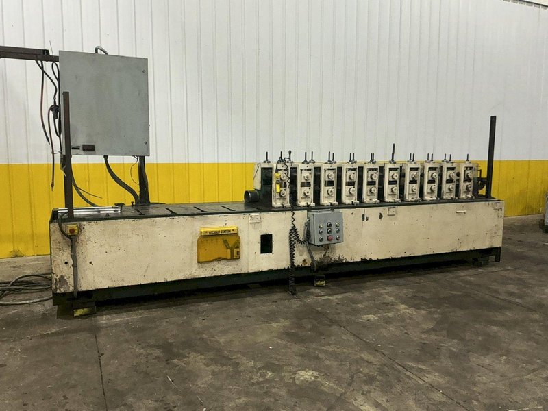 10 STAND (16 STAND BASE) X 1.5" YODER MODEL #M1-1/2 ROLLFORMER: YOBRO #25721