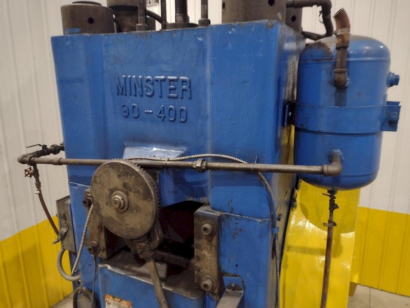 400 TON MINSTER MODEL #90-400 KNUCKLE JOINT PRESS 4.5&quot; STROKE: STOCK #23670