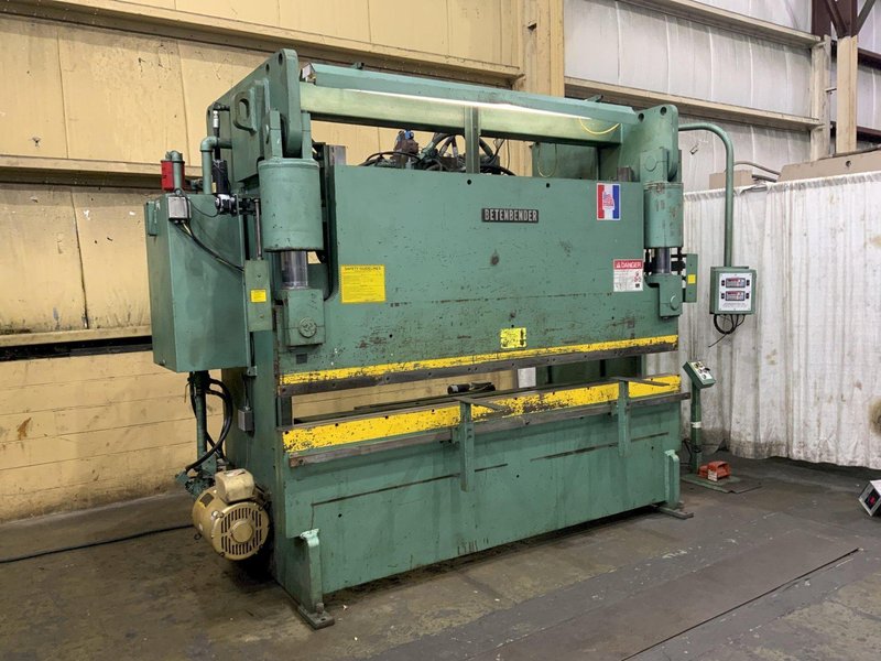 240 TON X 10' BETENBENDER HYDRAULIC PRESS BRAKE: STOCK #80837