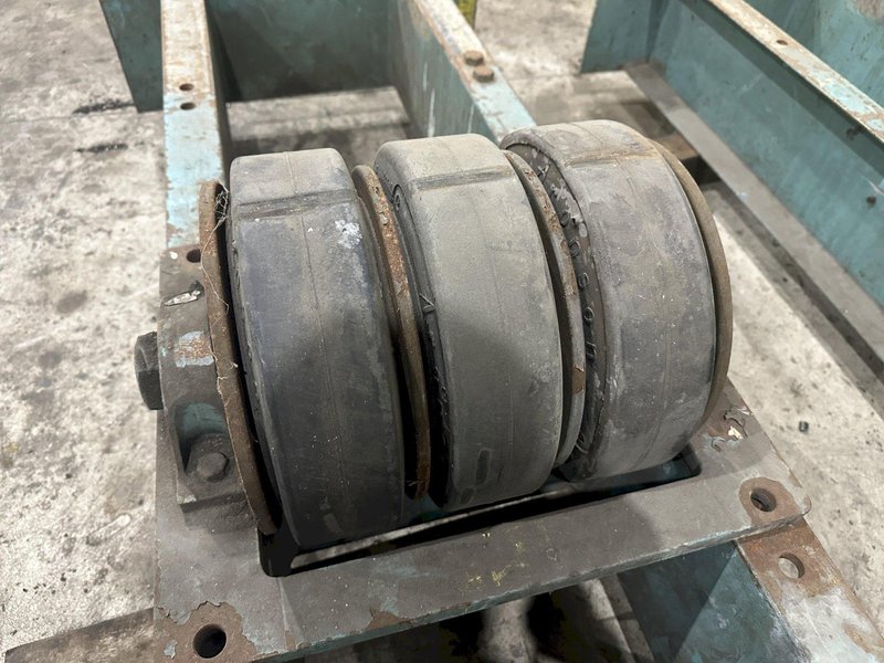 20 TON ARONSON MODEL #WWR-20 POWERED TANK TURNING ROLL SET WITH DRIVE &amp; IDLER: STOCK #22313