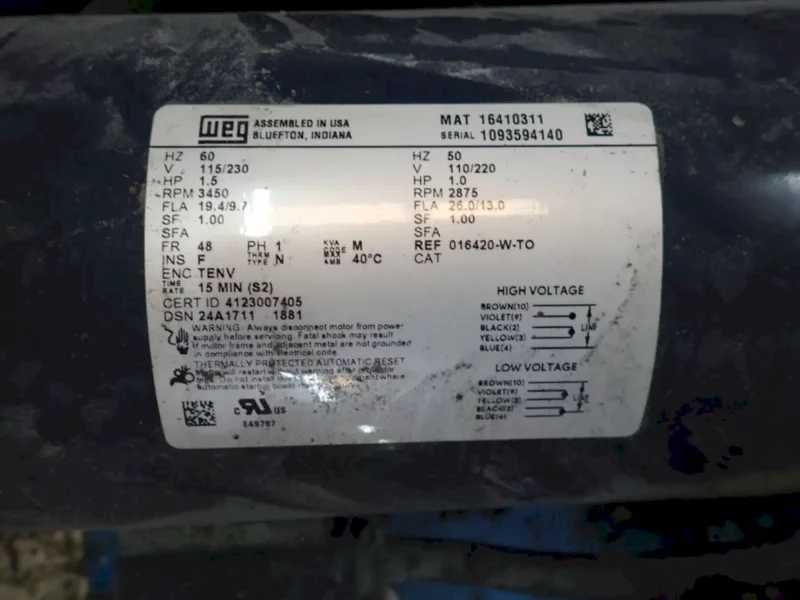 6,000 LBS MAX MODEL #LPTT-UP-60-90 HYDRAULIC PALLET TILTER: YOBRO #25893