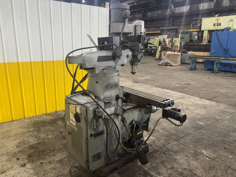 1.5 HP BRIDGEPORT 2 AXIS  CNC VERTICAL RAM TYPE MILL WITH PROTOTRAK PLUS CONTROL: YOBRO #24118