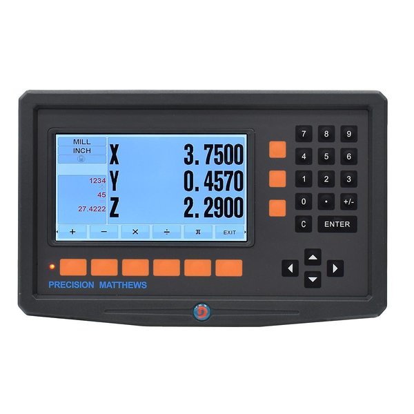 PRECISION MATTHEWS PM-950V w/3-AXIS DRO VARIABLE SPEED PRECISION KNEE MILL