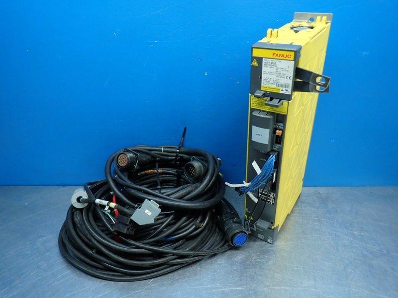 FANUC SERVO AMPLIFIER DRIVE WITH CABLES  -  A06B-6240-H103