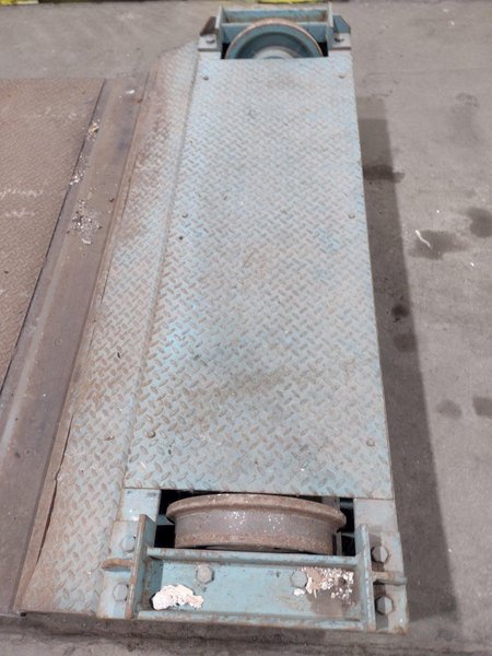 STAR ENGINEERING MODEL #S-3-7 HYDRAULIC POWERED RAIL TRANSFER CART WITH WINCH: STOCK #18491