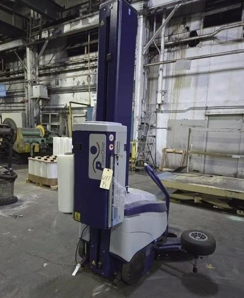 ROBOPAC ROBOT S7 PVS SELF-DRIVE WRAPPING MACHINE. STOCK # 0435726