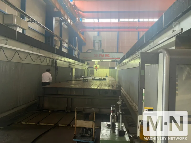 SNK HGM-3500 Bridge-Type 5-axis CNC Machining Center [2013]