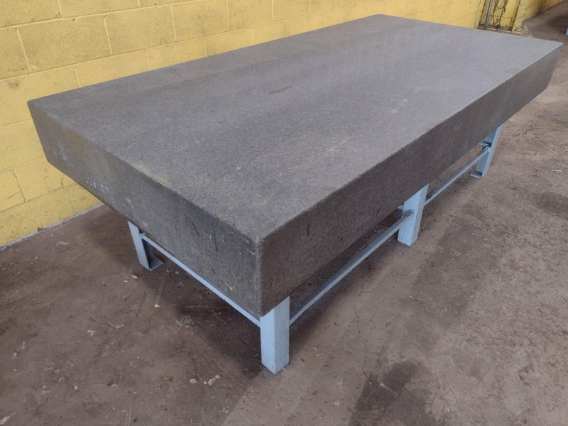 8&#039; X 4&#039; X 10&quot; CHALLENGE PRECISION LAYOUT INSPECTION GRANITE TABLE: STOCK #23801