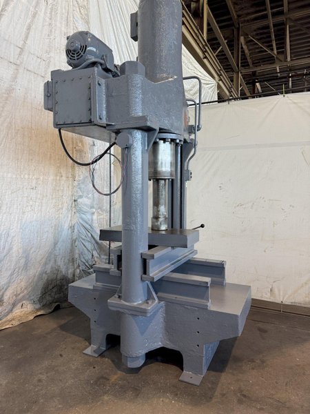 100 TON WATSON-STILLMAN HYDRAULIC H FRAME STYLE STRAIGHTENING PRESS. STOCK # 0875226