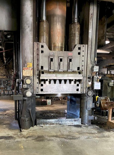 1000 TON HPM DOUBLE ACTION HYDRAULIC PRESS: STOCK #13468