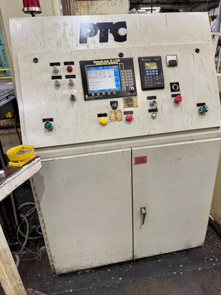 600 ton PTC Transfer / Progressive Die Press Model MMP2-600M Straight Side Mechanical Press For Sale, Year 2003