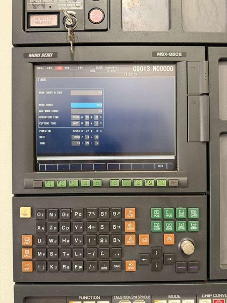 Mori Seiki NL-2000SY/500 CNC Turning Center – Sub Spindle, Y Axis, Bar Feeder Lathe
