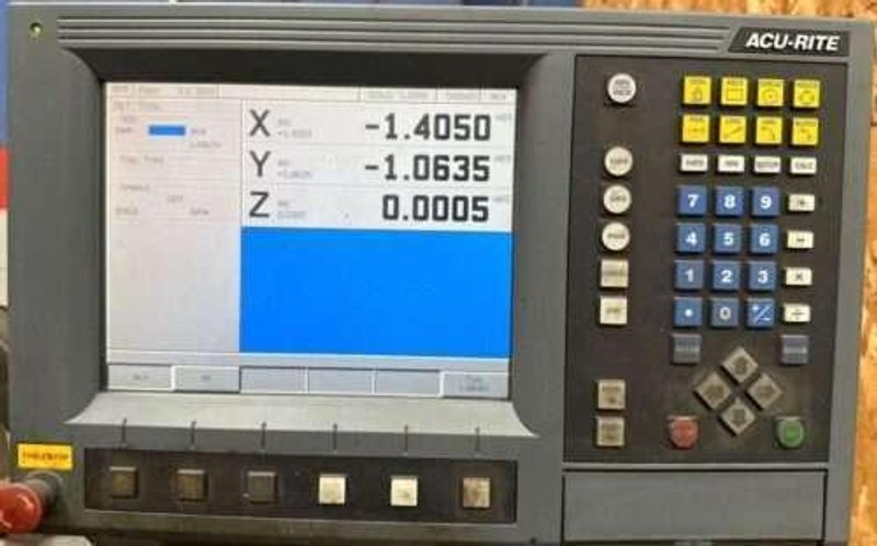Kent KTM-3VS 9″ x 42″ Variable Speed CNC Vertical Milling