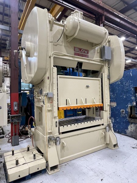 400 ton Blow SC2-400-84-48 Used Straight Side Mechanical Metal Stamping Press For Sale, Year 1989, RECONDITIONED!
