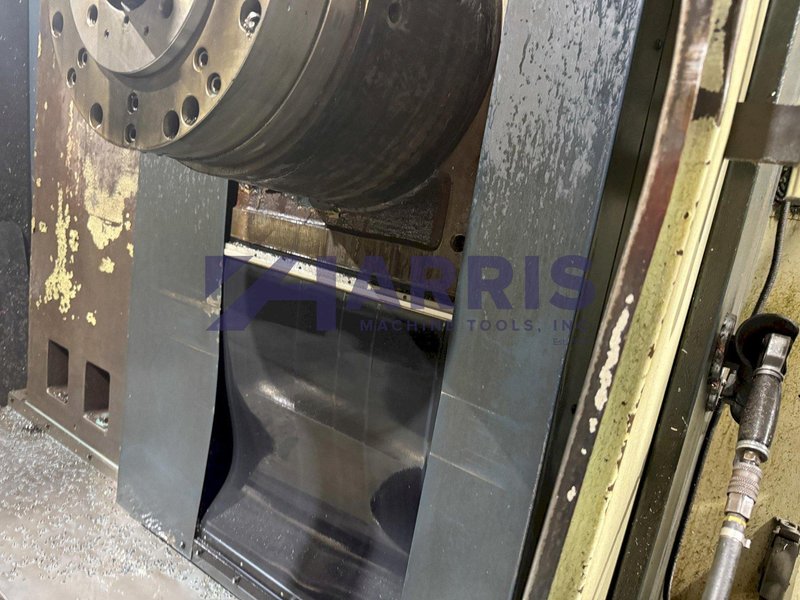 4.1&quot; Johnford CNC Table Type Horizontal Boring Mill, Model BMC-110, 78&quot; X, 70&quot; Y, 63&quot; Z, 21&quot; W, 60 ATC, Fanuc, 2009