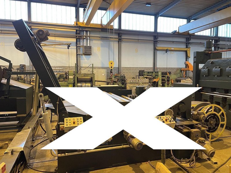 ZM - 2050 x 4 mm decoiling &amp; cut to length &amp; slitting