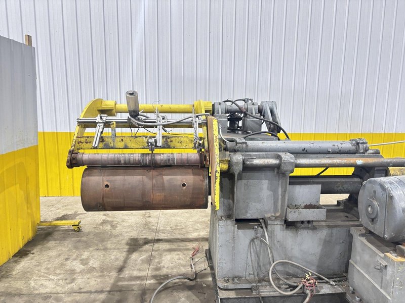36” YODER RECOILER WITH HYDRAULIC PUSH-OFF &amp; SEPERATION: STOCK  #22954