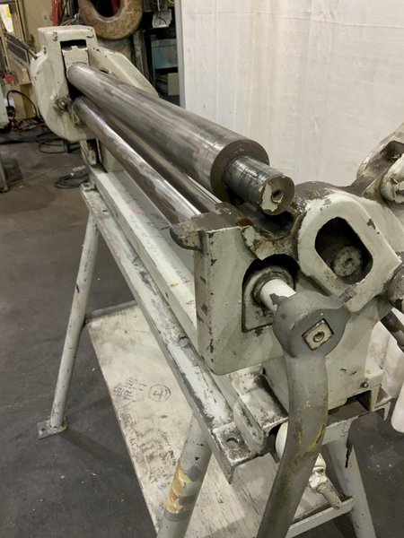 3' X 16 GA PECK STOW &amp; WILCOX INITIAL POWER ROLLS : STOCK #80939