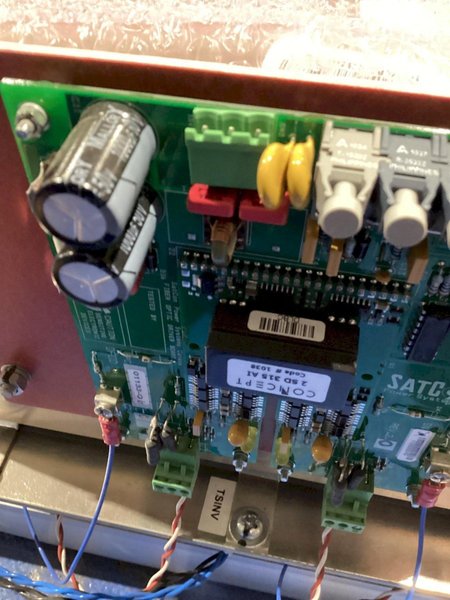 SATCON CA13117-03 / NWL EX6045 POWER CAPACITOR MODULE USED