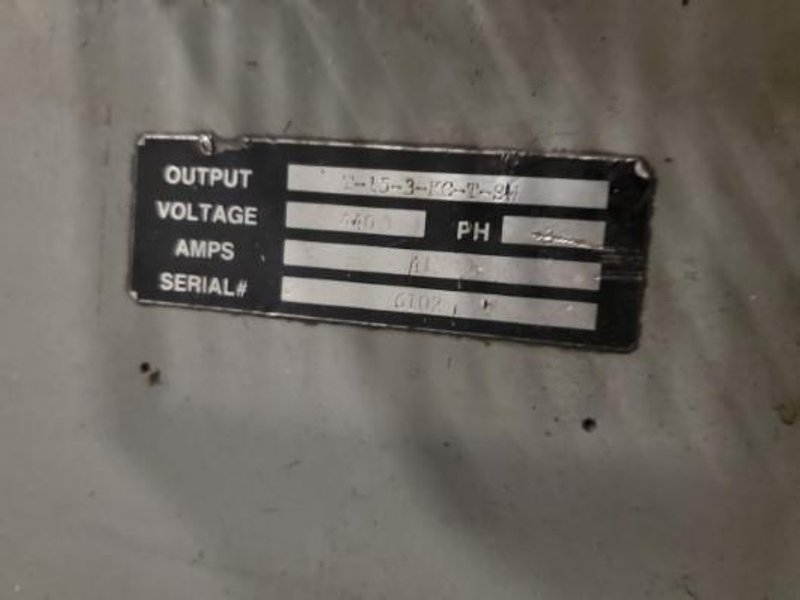 LEPEL, No. T-15-3KC-T-SW INDUCTION HEATER