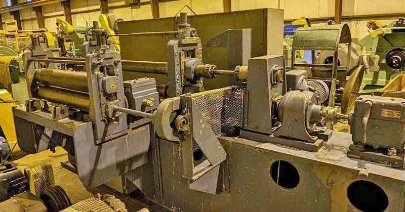 36&quot; x 5.00&quot; x 20,000# Paxson Slitting Line