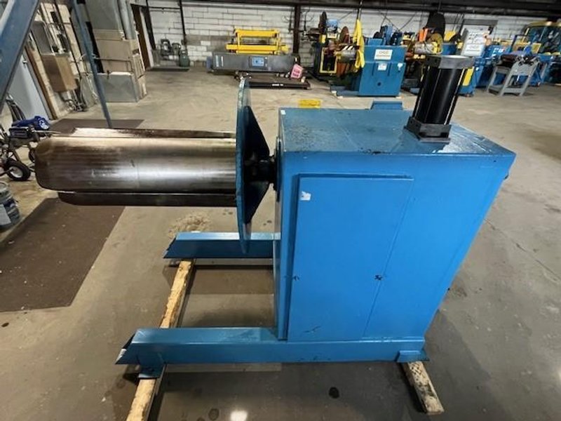 6,000# x 34&quot; AMERICAN STEEL LINE NONMOTORIZED UNCOILER STOCK # 3788