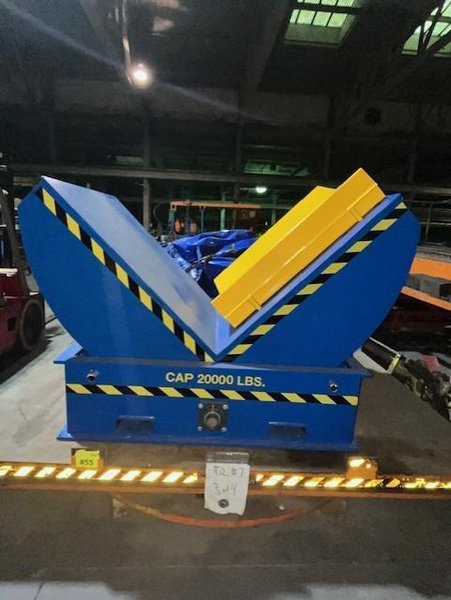 20,000# X 60" COIL UPENDER NEW STOCK# 3867