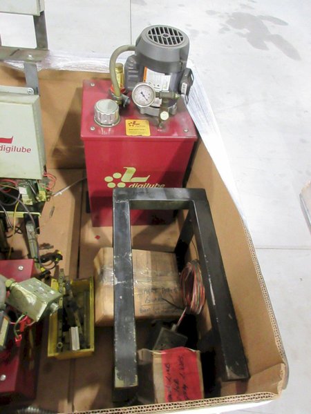 Digilube Chain Lubrication System with Tanks, Control Boxes and Accessories- Auction Item