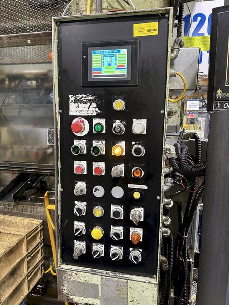 220 TON AIDA #PMX-L2-200H SSDC PRESS LINE, COMPLETE WITH CWP SPACE SAVER COIL FEED LINE: STOCK #22213