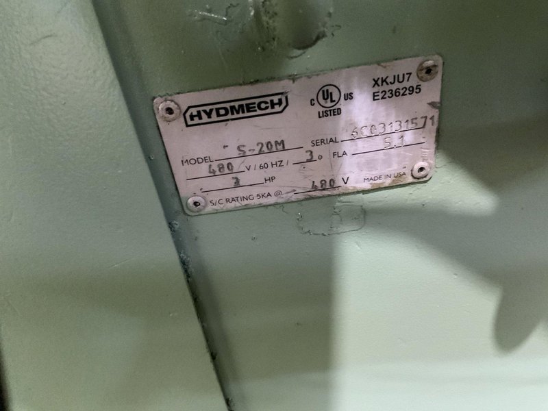 13" X 18" HYD-MECH S-20M III HORIZONTAL BANDSAW: STOCK #80775