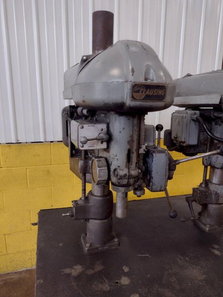 2 SPINDLE 20&quot; ATLAS CLAUSING MODEL #1800 GANG DRILL WITH POWER FEED: STOCK #16676