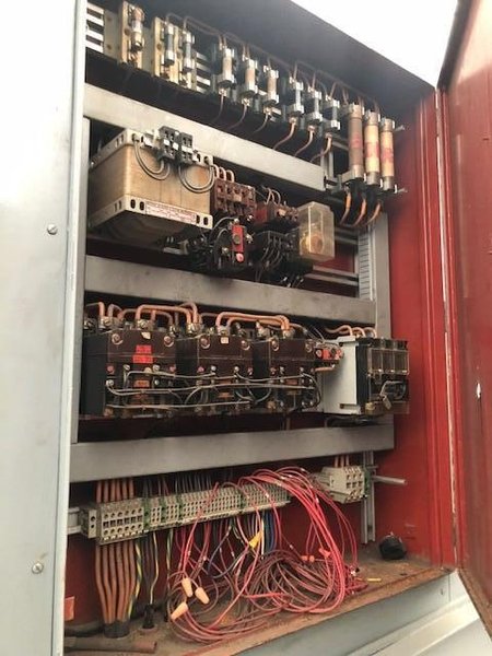 10' X 1/2" HAEUSLER 4 ROLL DOUBLE INITIAL PINCH PLATE ROLL STOCK# 2249