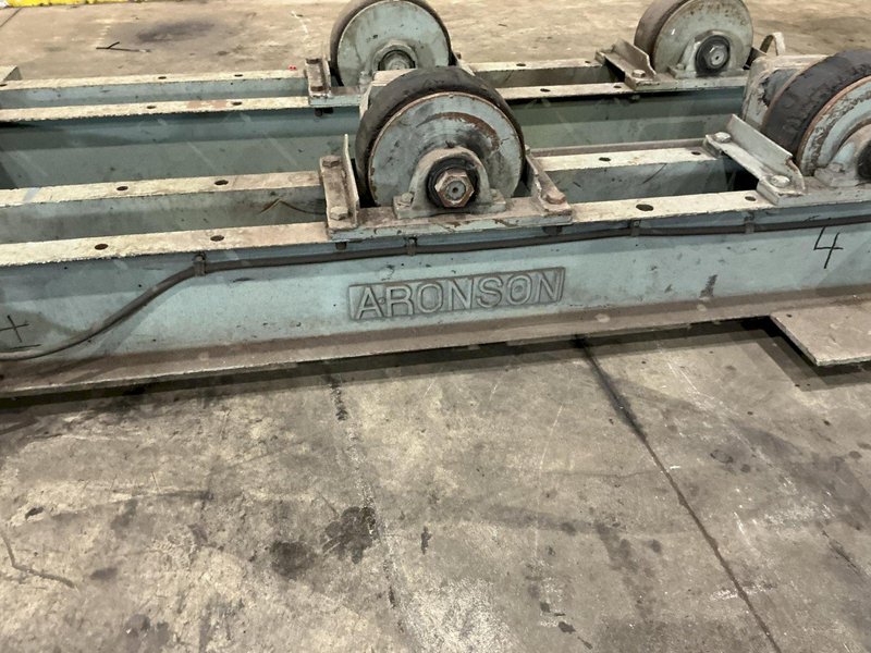 ARONSON TANK TURNING ROLLS W/ DRIVE &amp; IDLER: YOBRO #25145