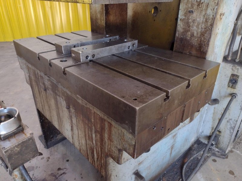 165 TON AIDA MODEL #PC-15(2) MECHANICAL CRANK GAP FRAME PRESS  7.8" STROKE : YOBRO #25990