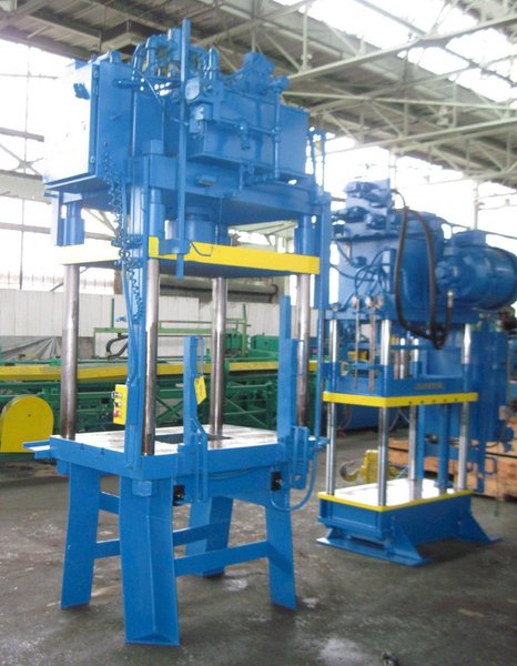 50 TON WILL BROTHERS HYDRAULIC TRIM PRESS: STOCK #19282