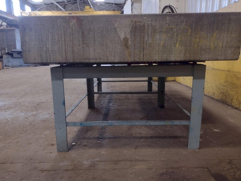 8&#039; X 4&#039; X 10&quot; CHALLENGE PRECISION LAYOUT INSPECTION GRANITE TABLE: STOCK #23788