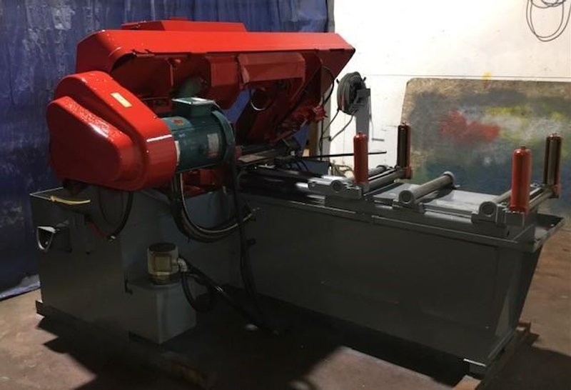 16" X 16" AMADA MODEL #HFA400W AUTOMATIC HORIZONTAL BAND SAW