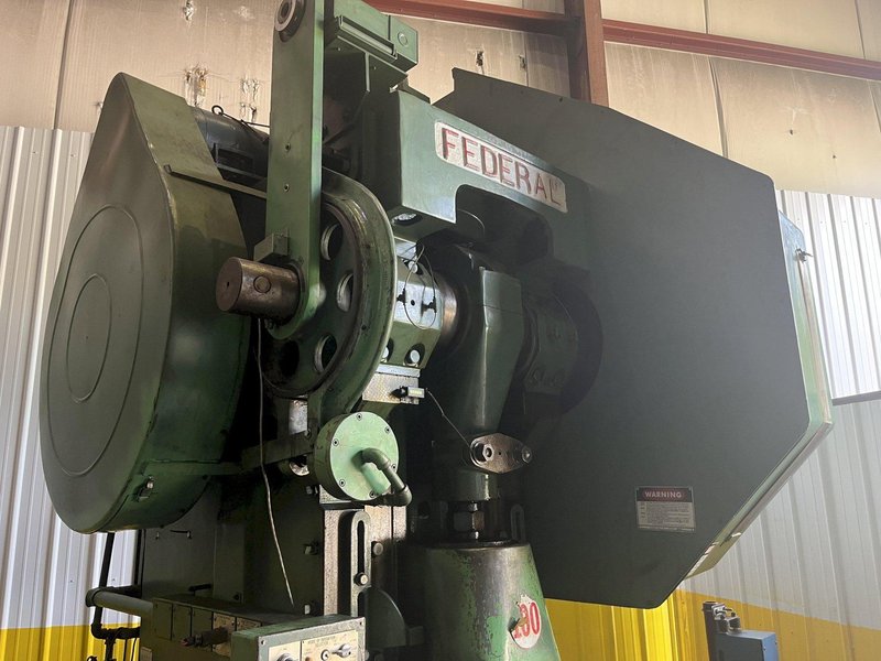 STOCK #16745: 100 TON FEDERAL MODEL #100-28-36 OBI STAMPING PRESS: STOCK 16745