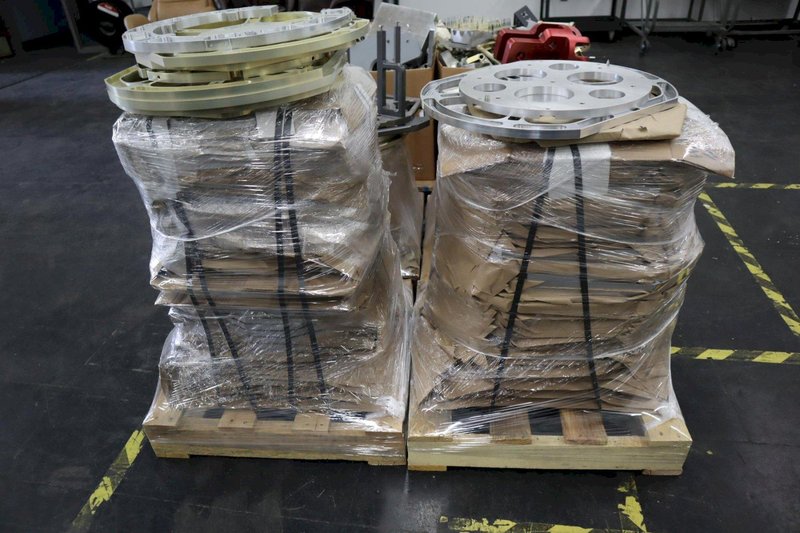 Pallets of Aluminum Scrap Parts and Some Steel Hardware- Auction Item