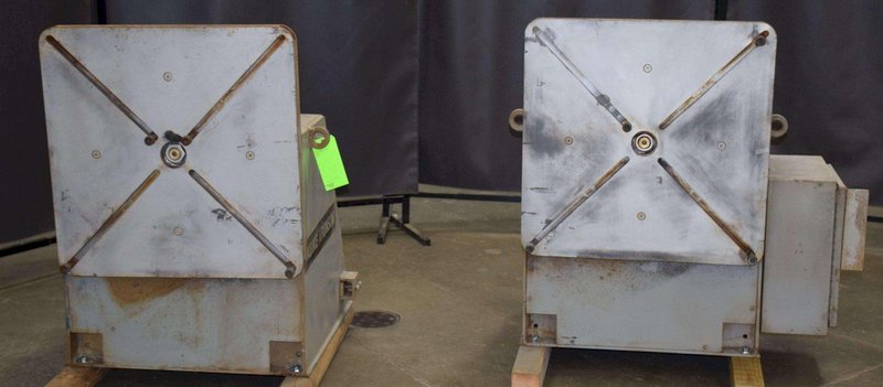 Aronson Headstock Tailstock Set HTS-5, 5000 Lbs. @ 6&quot; CG, 30&quot; x 30&quot; Tbl., V-Speed