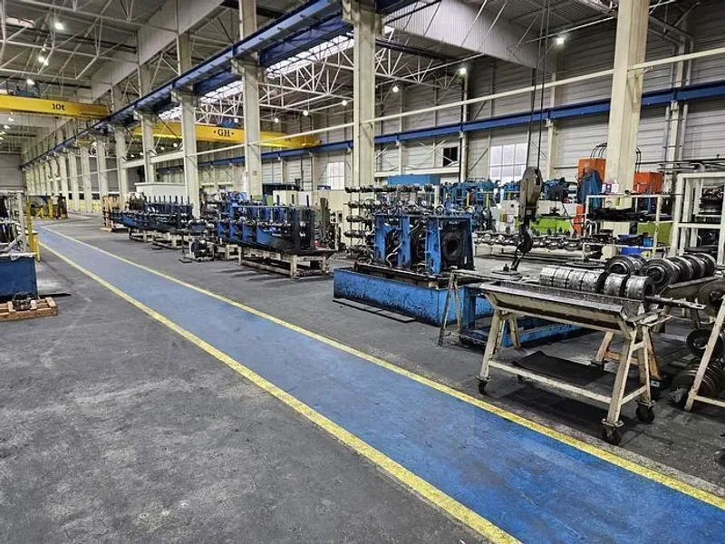 4" x .250" Oto Mill Rafted Tube Mill Line with MAIR Packaging Line