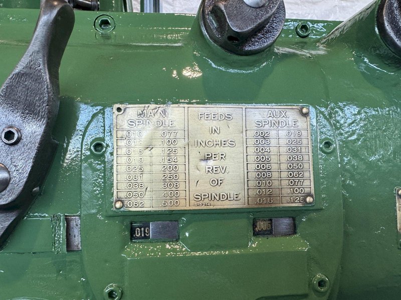 4" GIDDINGS &amp; LEWIS 340-T HORIZONTAL BORING MILL. STOCK # 0668125