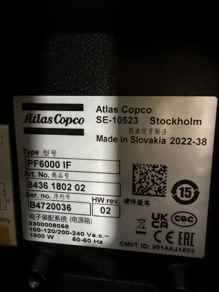 9 NEW ATLAS COPCO POWER FOCUS 6000 IF CONTROLLER HMI IAM INCLUDED PF6000