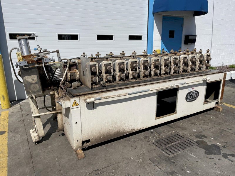 12 STAND X 1-1/2&quot; TISHKEN ROLLFORMER: STOCK #76626