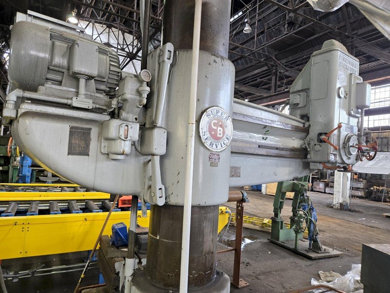 5' X 19" CINCINNATI-BICKFORD SUPER SERVICE RADIAL ARM DRILL. STOCK # 0983426