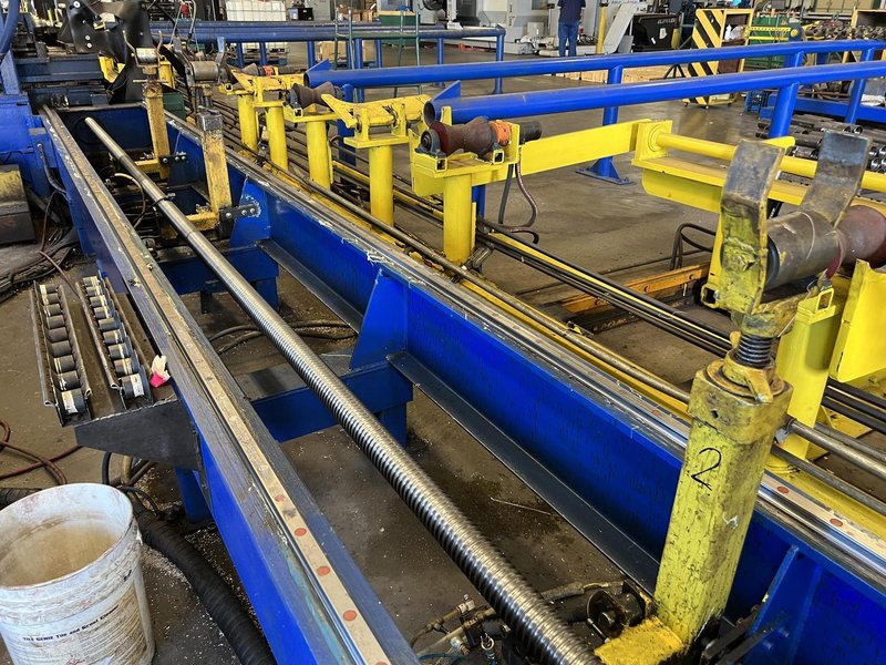 Used, 4th Axis Tubular Counterbore and Drilling Machine